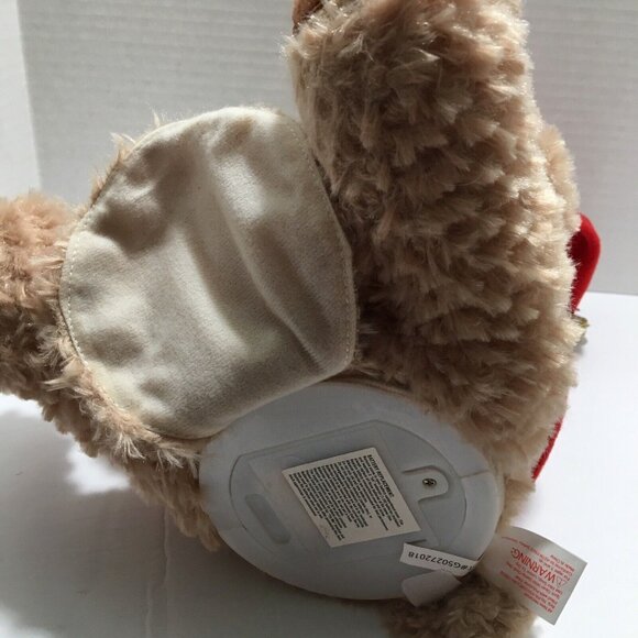 PBC International Twas The Night Before Christmas Plush Bear Battery Operated - Picture 6 of 15